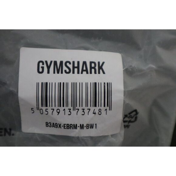 Gymshark B3A9X-EBRM Women Sz M Moss Olive Green GS Power Cropped Zip Hoodie - Picture 7 of 9